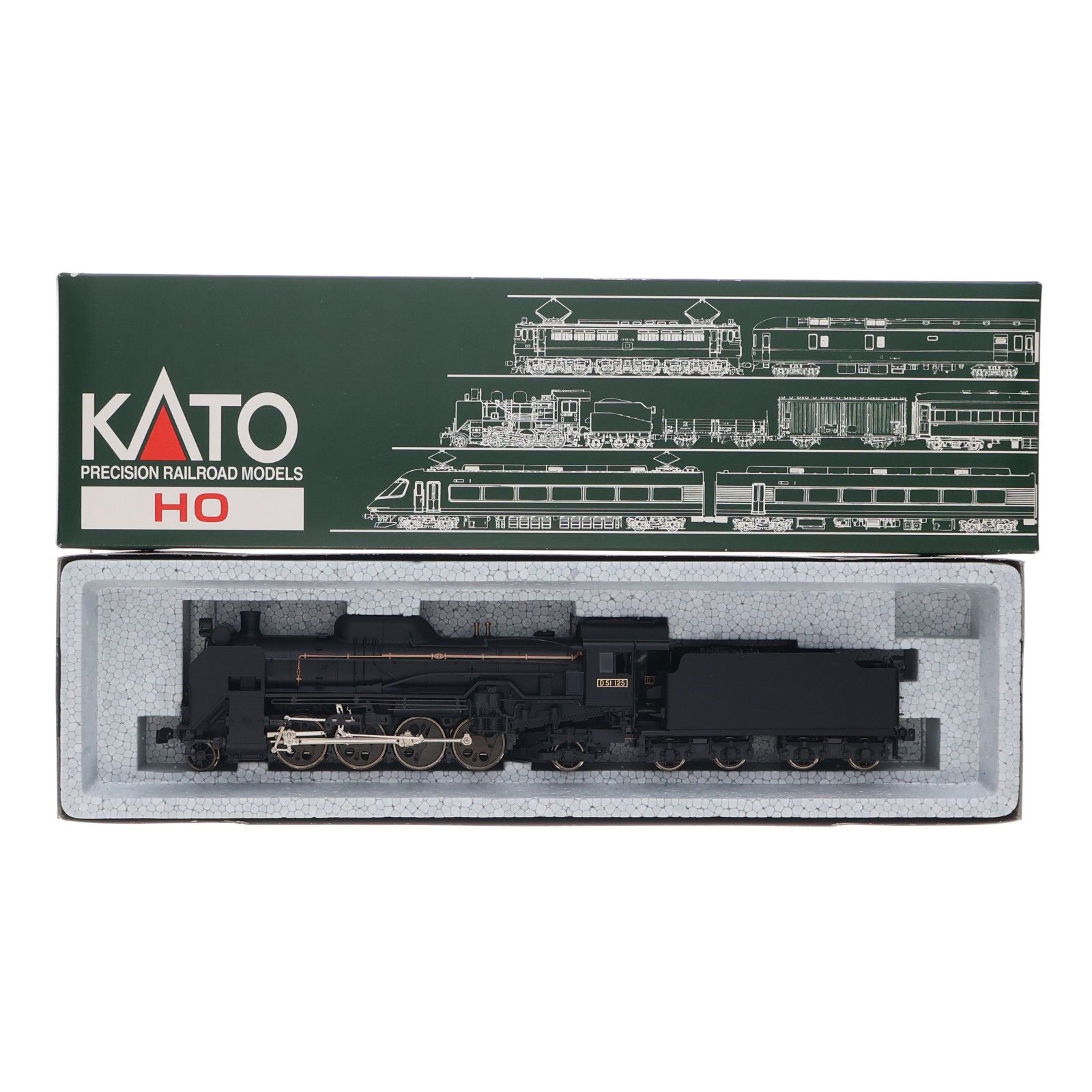 1-202 D51 標準形(動力付き) HOゲージ 鉄道模型 KATO(カトー)