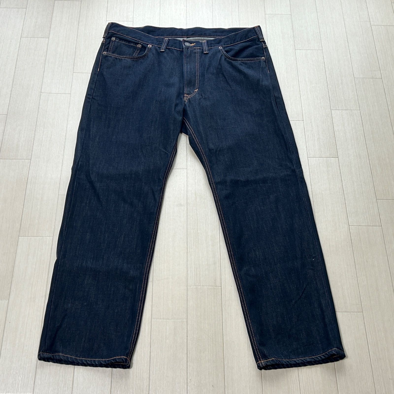 EDWIN 503Z プレミアム ビッグサイズ 濃紺 W42 デニムパンツ【古着 