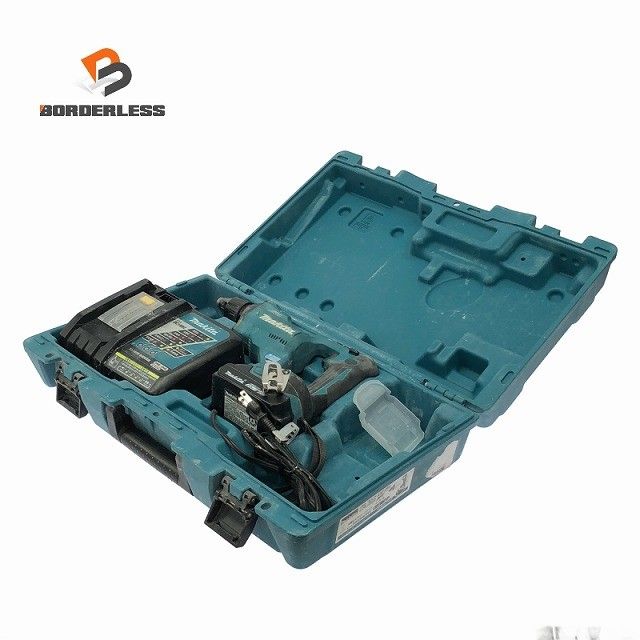 ☆中古品※コメント必読☆makita マキタ 18V 充電式スクリュードライバ FS454D バッテリ1個(2.0Ah)充電器付 ボード用ドライバー128229 9,990円