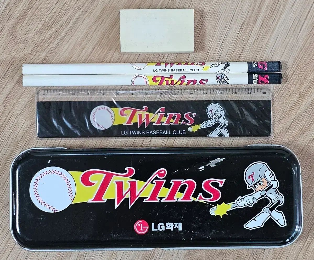 プロ野球 LG TWINS 子供 用品 セット 筆箱