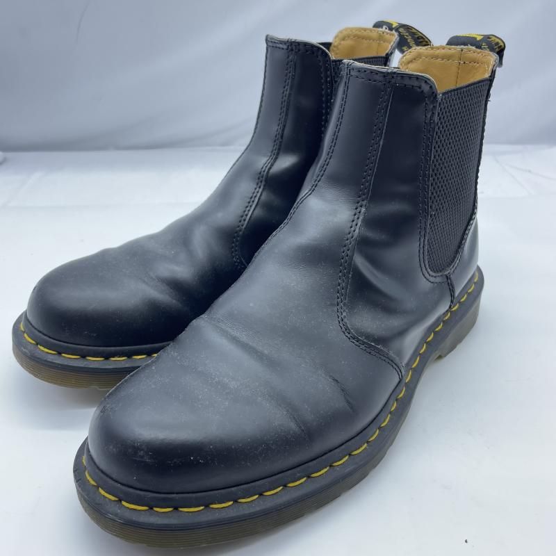 【中古】Dr.Martens 2976 CHELSE BOOT サイズUK8 ブラック ドクターマーチン[19]