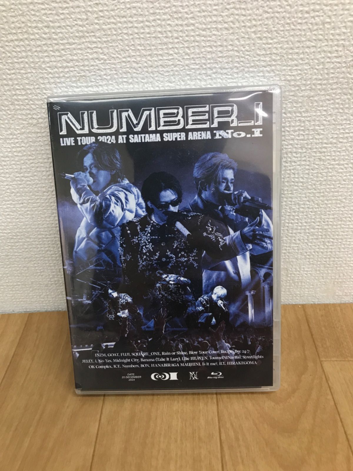 ☆②【未開封・Blu-ray】Number_i LIVE TOUR 2024 No.I 通常版《HU19M