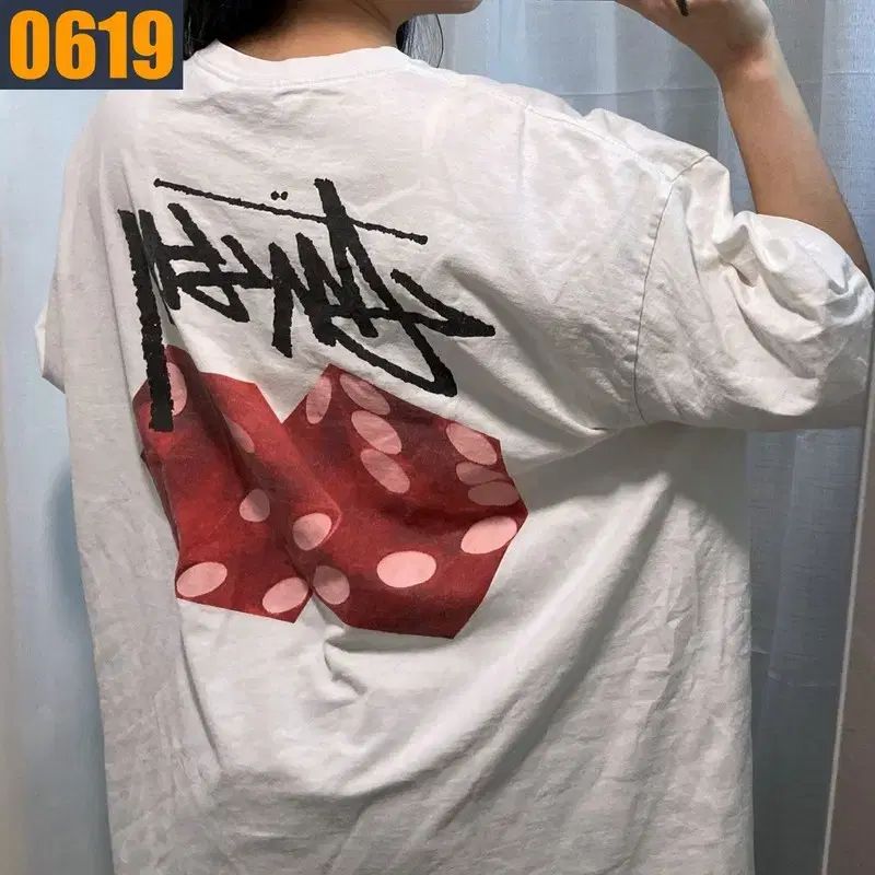 110 STUSSY DICE OUT Tシャツ