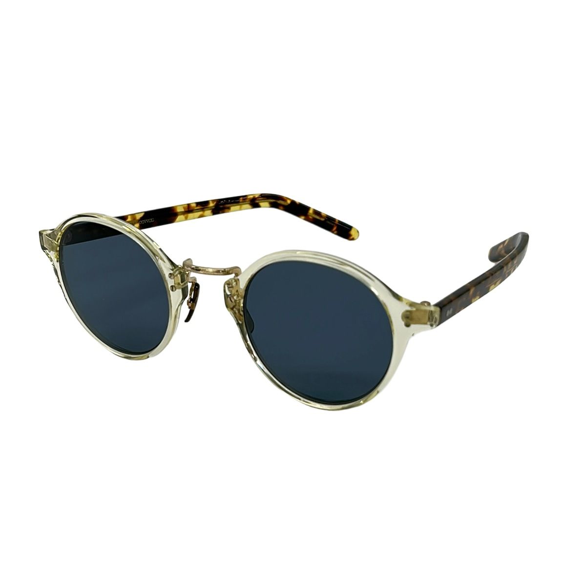 OLIVER PEOPLES(オリバーピープルズ) サングラス - ネイビー×アイボリー×ダークブラウン