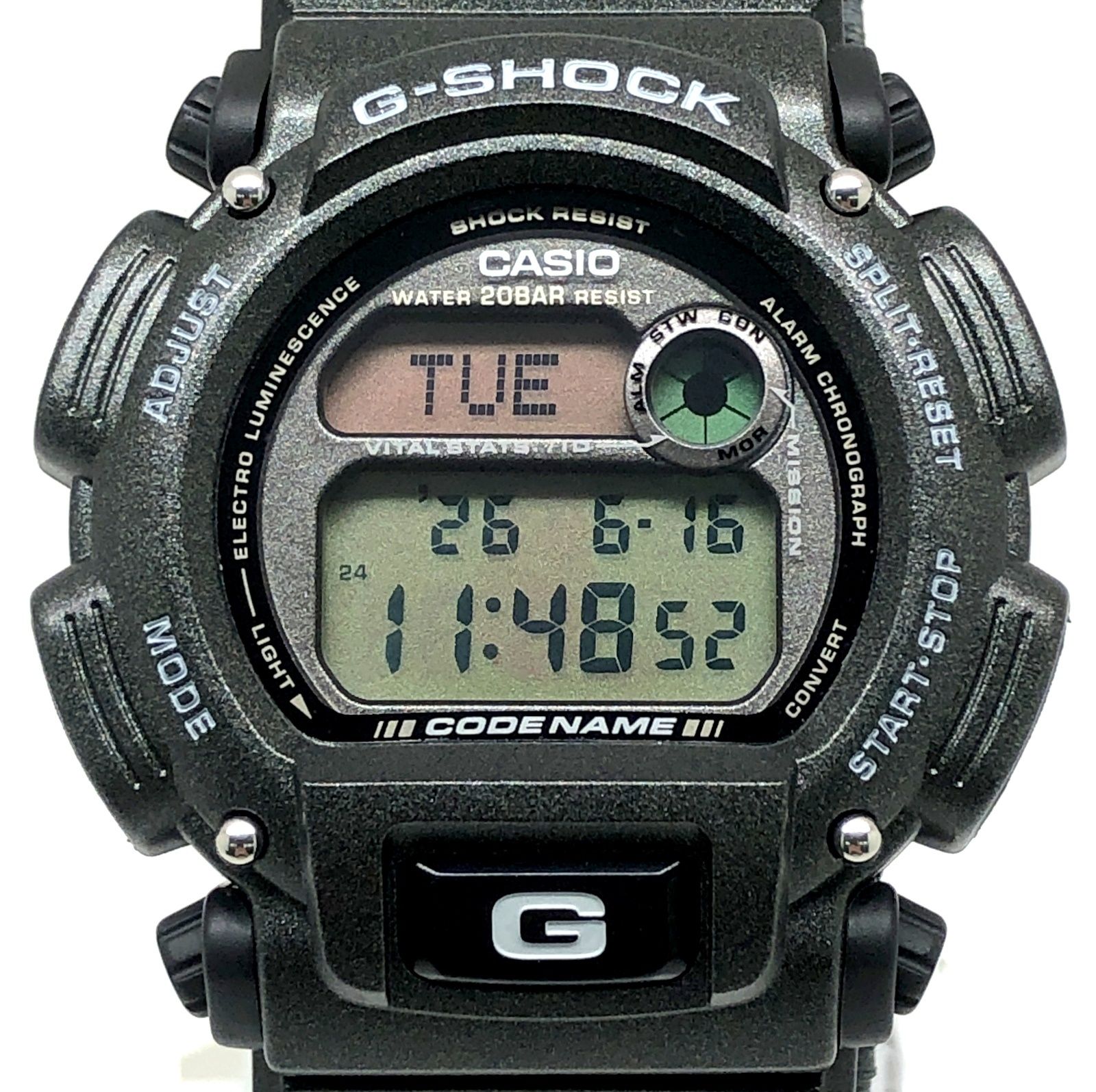 G-SHOCK ジーショック DW-8800MM-1T CODE NAME マサイマラ カモフラ クロスバンド ヒヒEL ガンメタリック 1997年11月発売