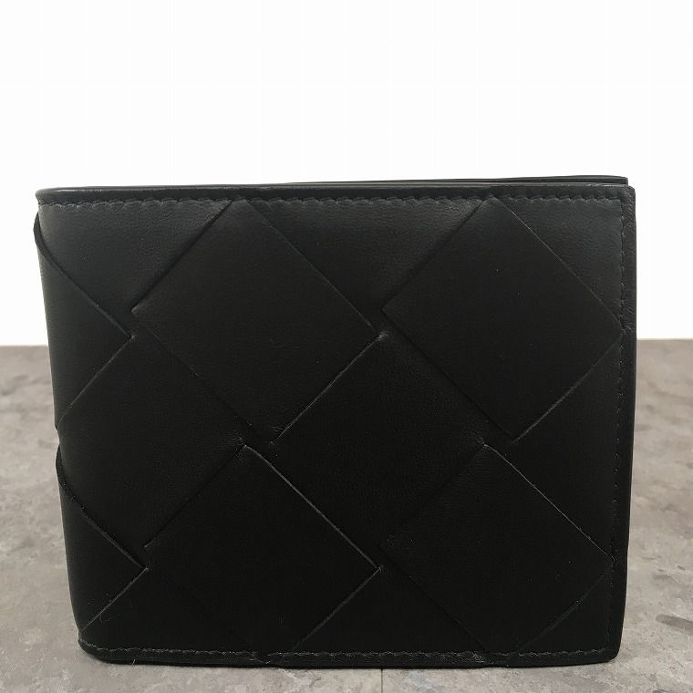 未使用品 BOTTEGAVENETA 二つ折り札入れ マキシイントレチャート