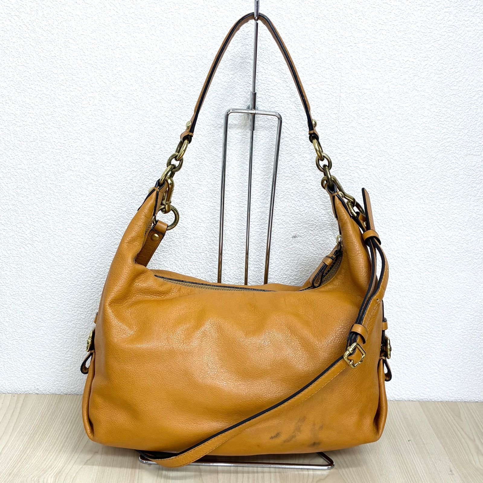 コーチCOACH】⚫︎レザー2wayバッグ イエロー系 ⭐︎ - メルカリ