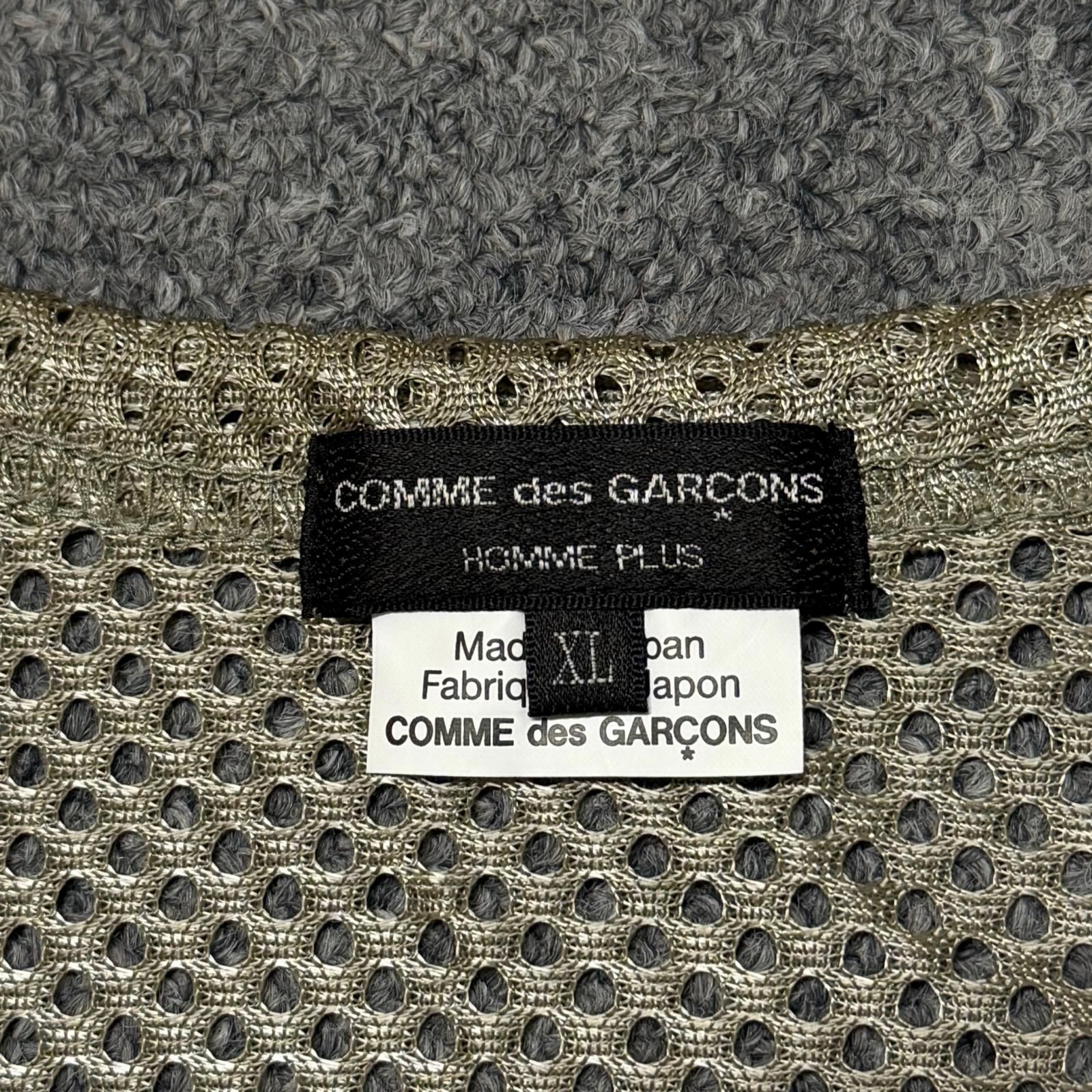 参考上代14300円 COMME des GARCONS HOMME PLUS 25AW メッシュTシャツ 