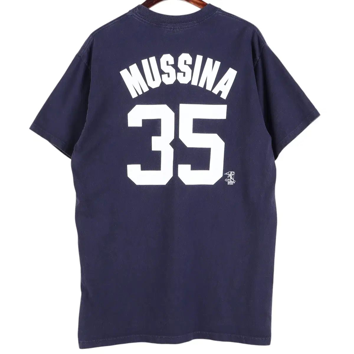 マジェスティック NEW YORK ヤンキース MUSSINA 半袖 Tシャツ L / k5394