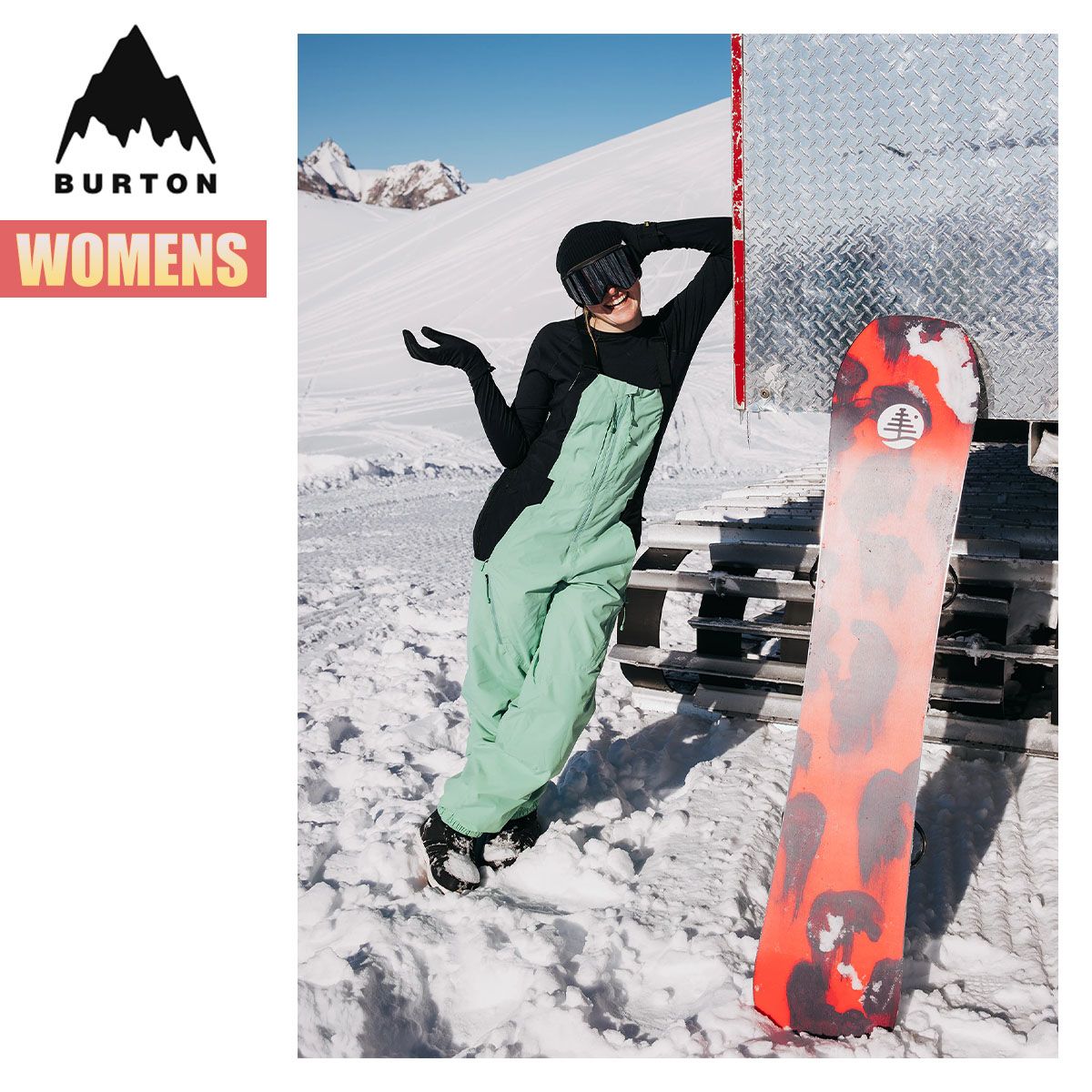 バートン スノーボードウェア レディース ビブパンツ 25-26 Burton