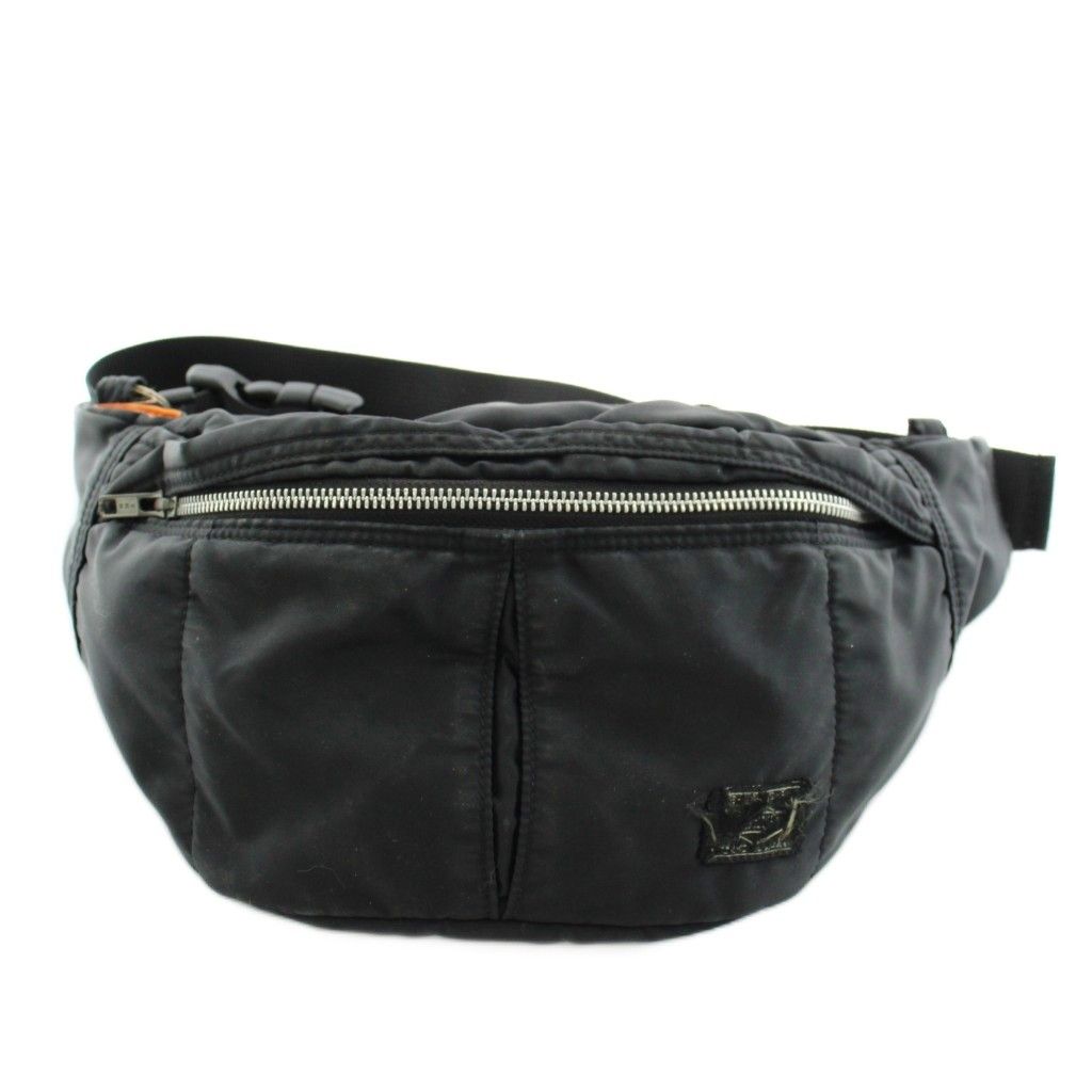 メンズ 美品 PORTER ポーター TANKER タンカー ウエストバッグ ポーチ L