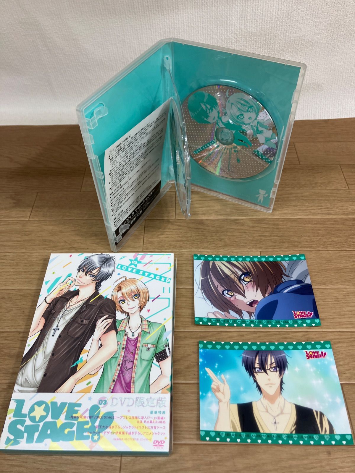 ☆LOVE STAGE!! 限定版 第1~第5巻 5巻セット [DVD] 《IU19I》S2 