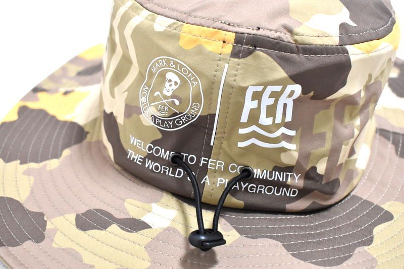 新品 MARK & LONA FER Camo Safari Hat L MFF-5A-FC06 マークアンドロ
