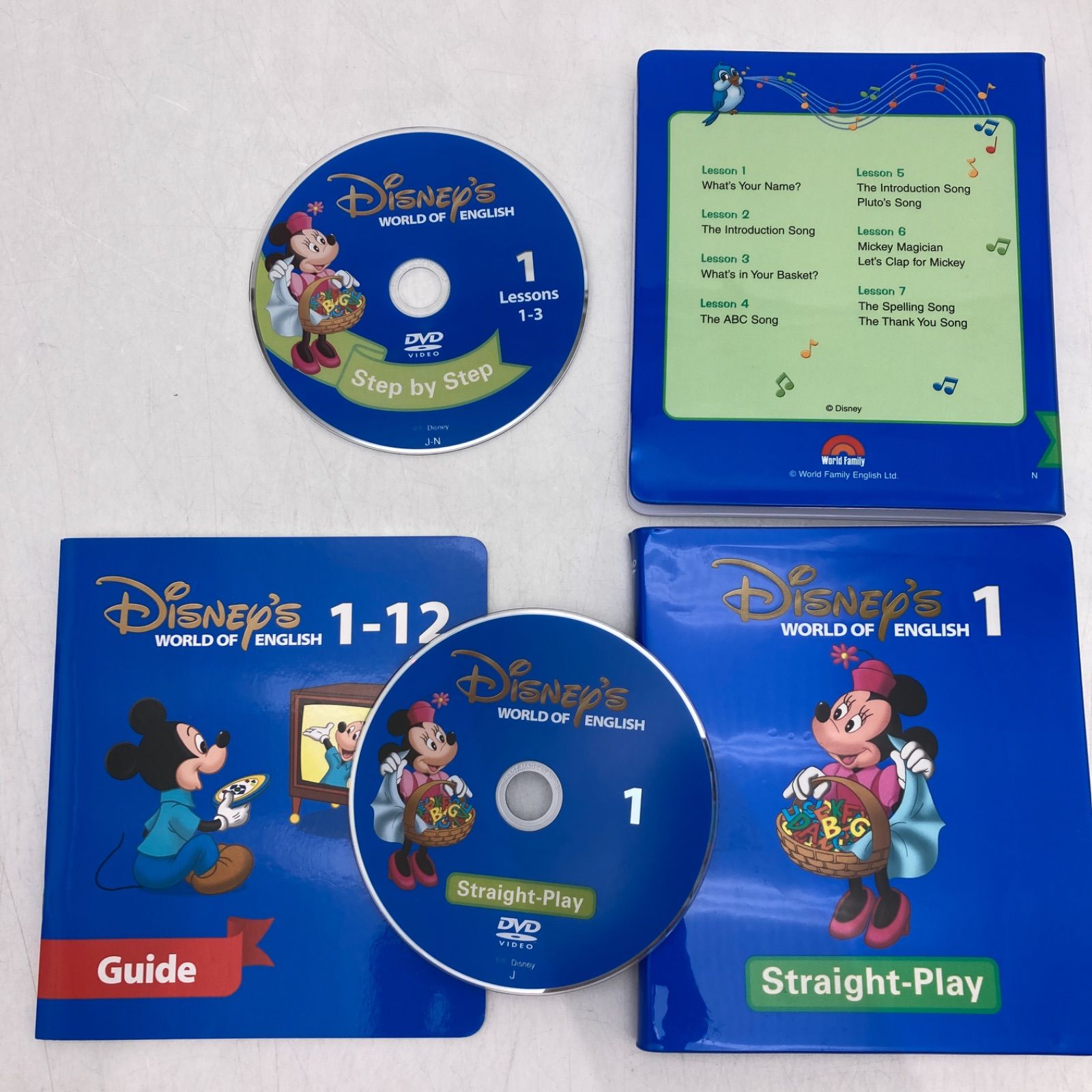 Maaa様① DWE英語 ディズニー英語システム ブルーレイ メインプログラム ストレートプレイ ディズニー英語システム DWE