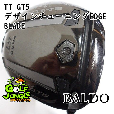 【中古】ドライバー バルド TT GT5 デザインチューニングEDGE　BLADE S 10 ドライバー 地クラブ カスタム カーボンシャフト おすすめ メンズ 右 [3937]