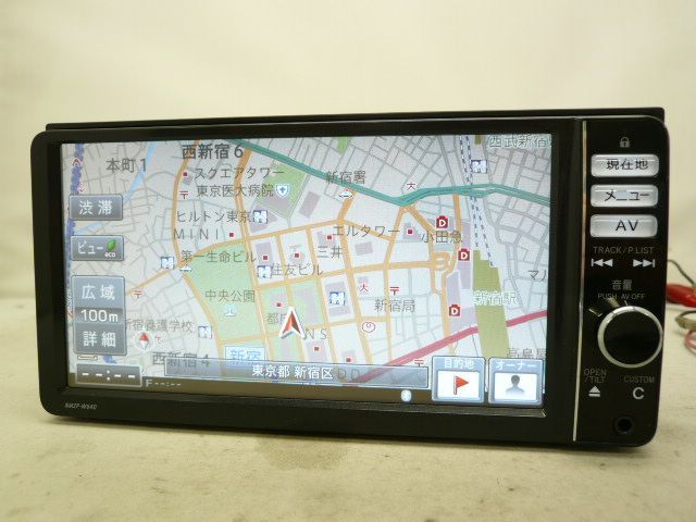 【中古】 ダイハツ純正 NMZP-W64D メモリーナビ 地デジ/フルセグ/DVD/CD/SD/iPod/ブルートゥース/MP3/WMA N170 08545-K9089