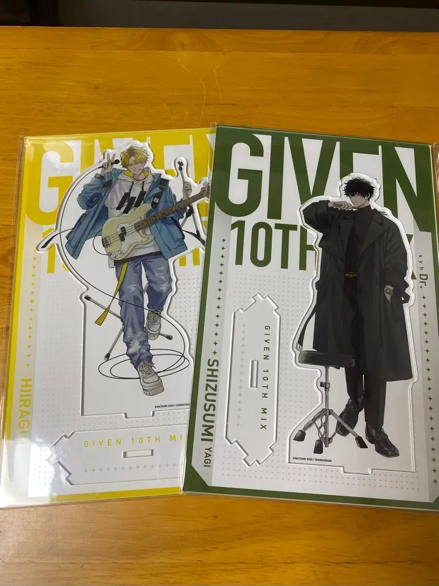 10th ギヴン展 mix つながるBIGアクリルスタンド アクリルスタンド mix