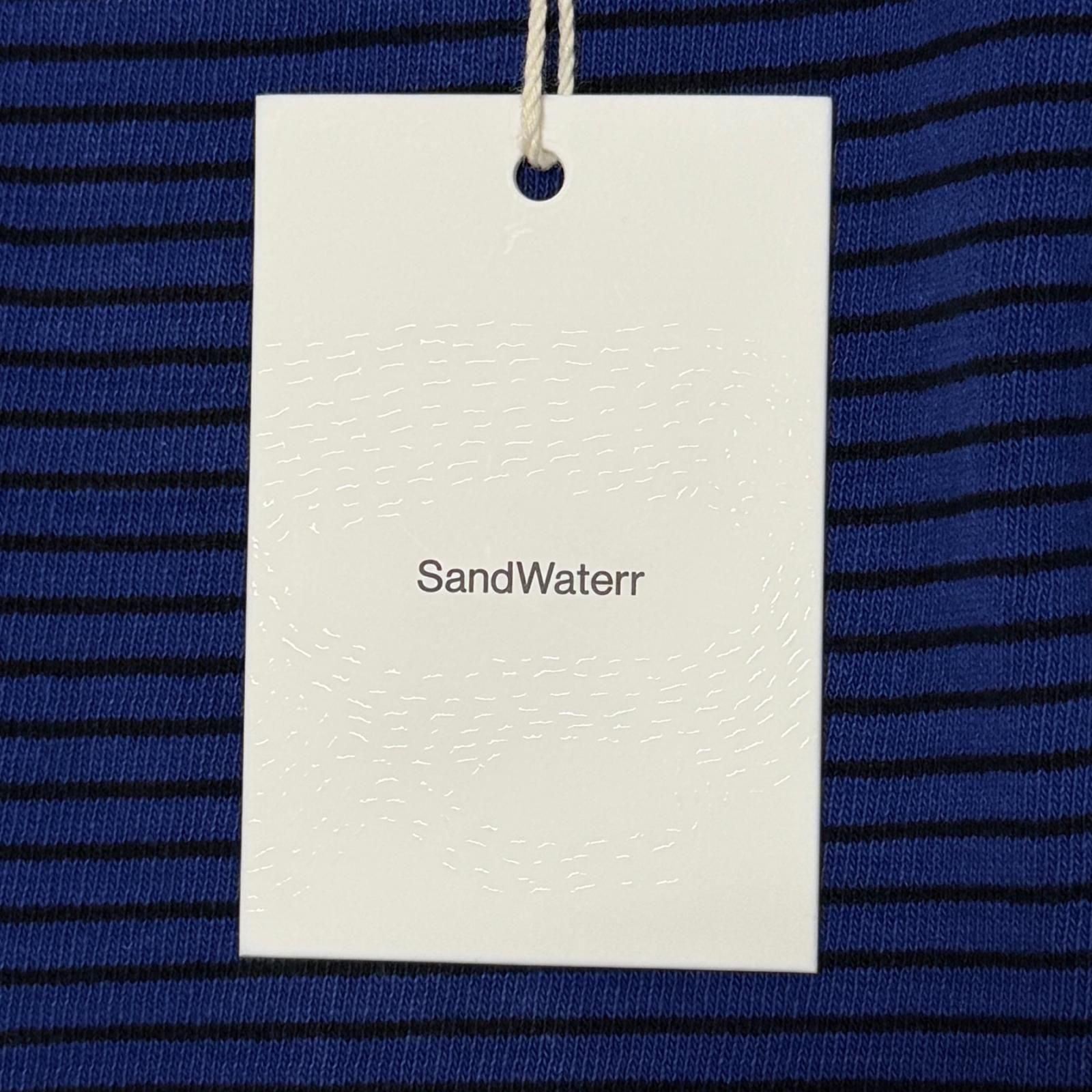 参考上代17600円 未使用 SandWaterr ORGANIZED TEE NS 9OZ COTTON