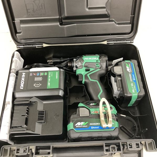 ハイコーキ HiKOKI コードレスインパクトドライバ WH36DC(2XPSZ) 36V マルチボルト アグレッシブグリーン 未使用★DT836