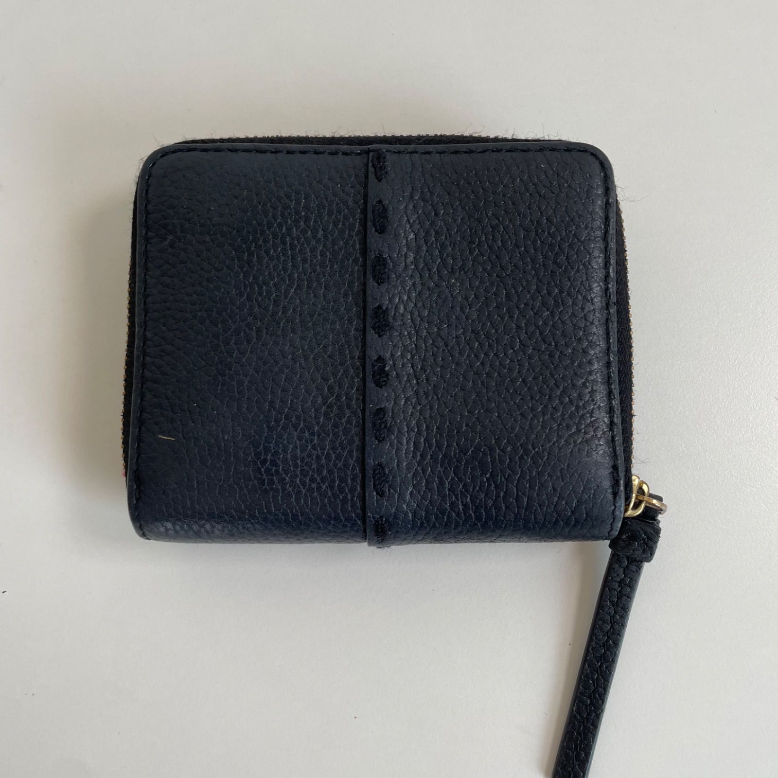 Tory Burch 二つ折り財布 ネイビー - メルカリ