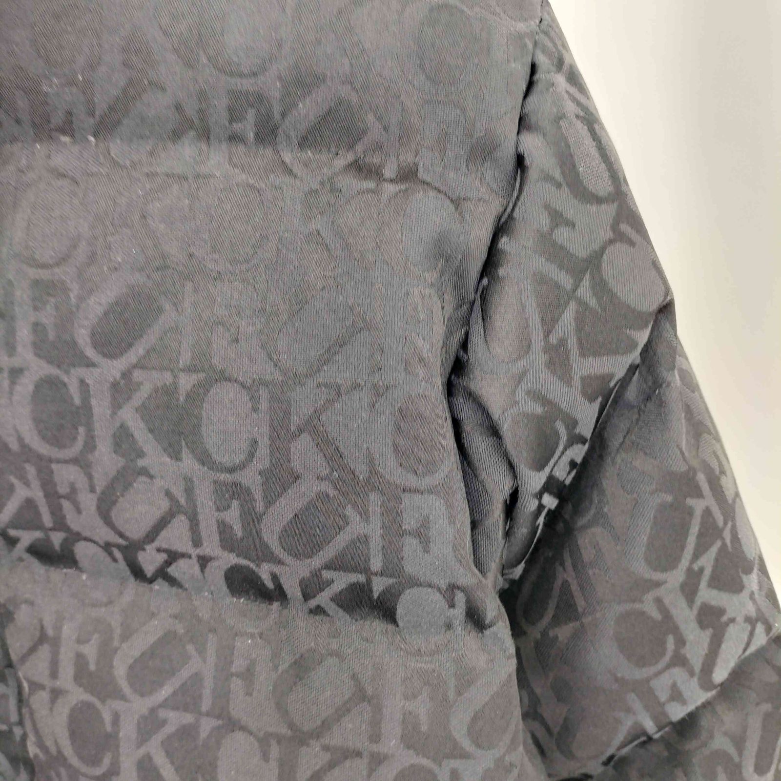 シュプリーム Supreme 17AW Fuck Jacquard Puffy Jacket メンズ S 