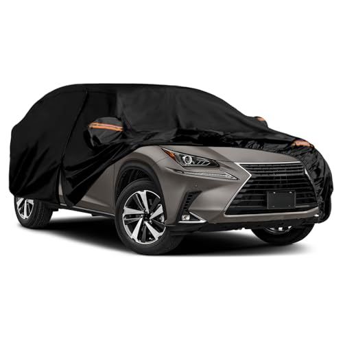 レクサス NX 車カバー ボディカバー カーカバー 車体カバー 専用 2014年?現行 裏起毛 防水性アップ 紫外線対策 熱遮断 防塵 雪/強風/黄砂対策 四季対応 防風ロープ/収納袋付きas