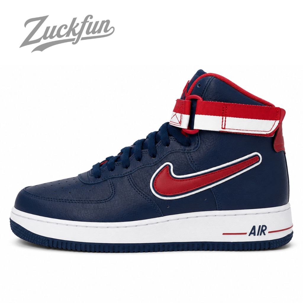 NIKE AIR FORCE 1 HIGH 07 LV8 SPORT NBA エア フォース 1 ハイ カット スポーツ NBA ミッドナイト ネイビー レッド メンズ ナイキ スニーカー 25.5cm U03908