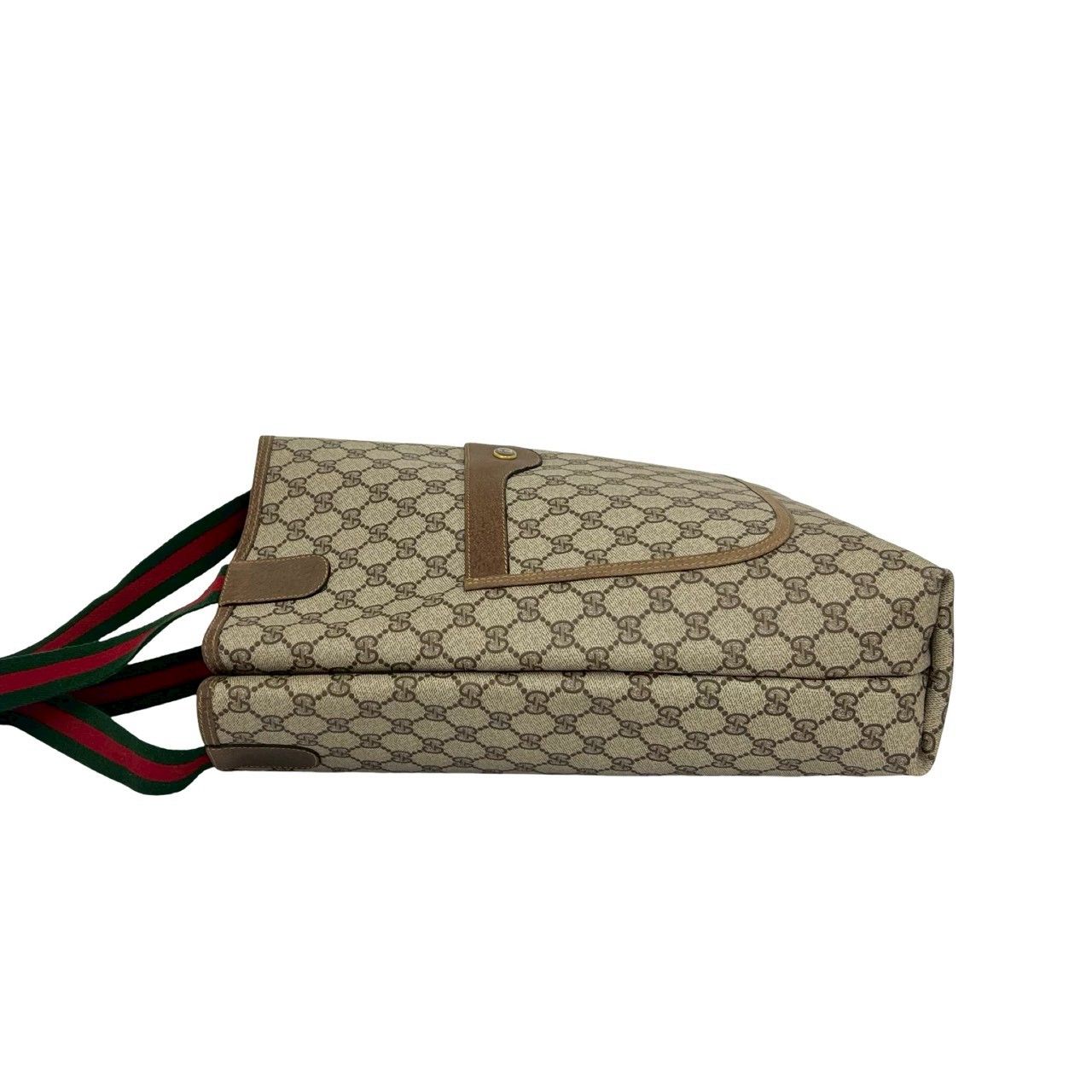 極 美品 GUCCI グッチ オールドグッチ ヴィンテージ シェリーライン GG 
