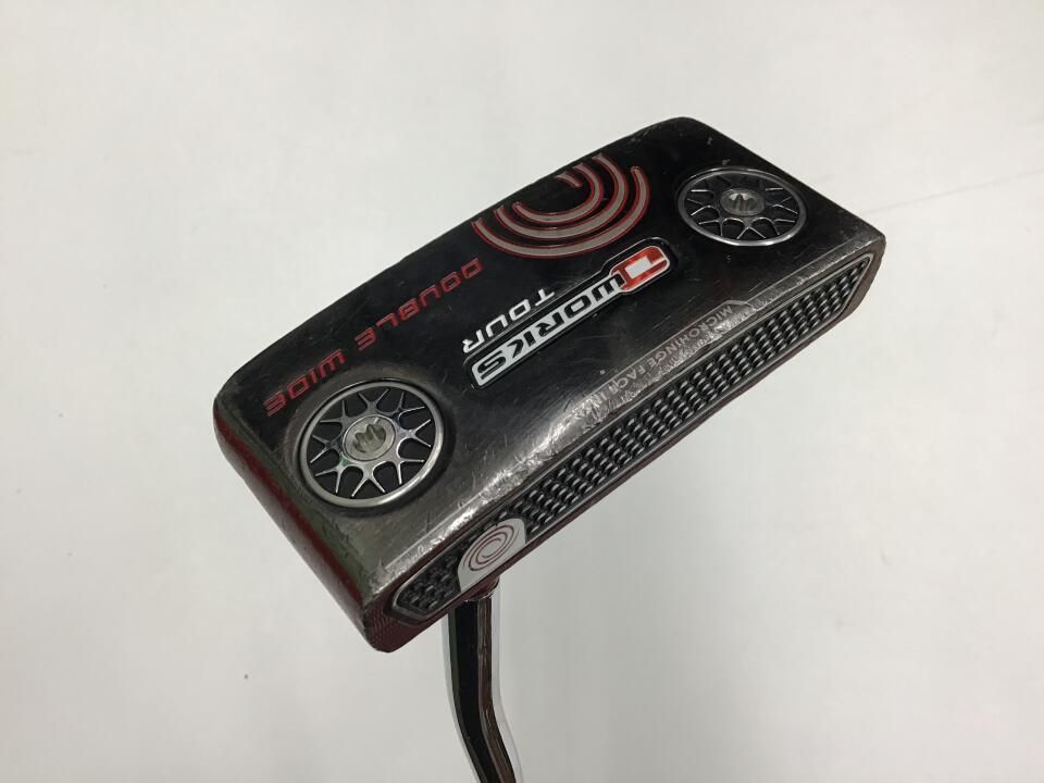 オデッセイ　O-WORKS TOUR DOUBLE WIDE レッド　パター　中古【最短即日発送】