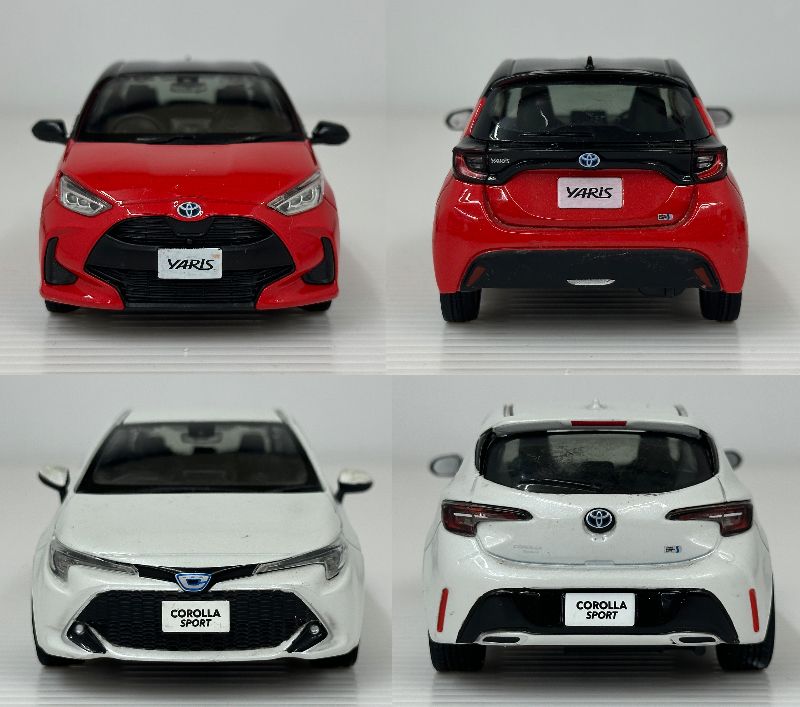 中古品】TOYOTA トヨタ カラーサンプルミニカー 8台まとめ bz4x NOAH