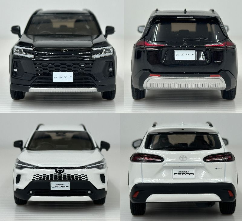 中古品】TOYOTA トヨタ カラーサンプルミニカー 8台まとめ bz4x NOAH