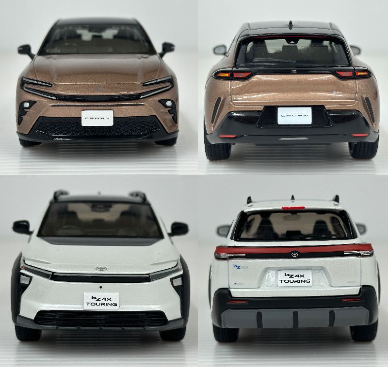 中古品】TOYOTA トヨタ カラーサンプルミニカー 8台まとめ bz4x NOAH