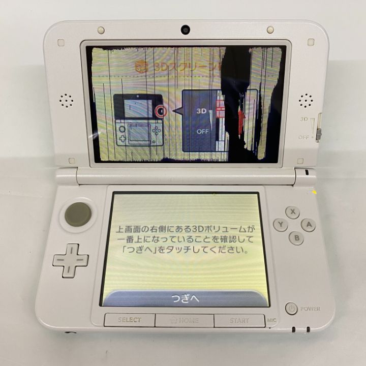 東店24-4260-2606] Nintendo 3DS LL本体 ミントグリーン×ホワイト