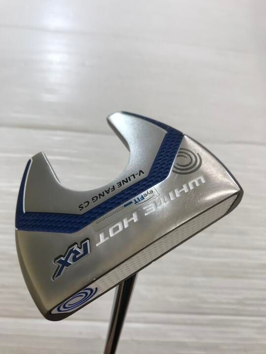 オデッセイ ホワイト ホット RX V-LINE FANG CS パター 中古【最短即日