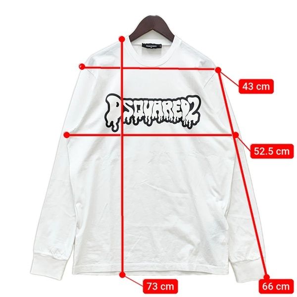 DSQUARED2 ディースクエアード ロンT 長袖カットソー S74GD1295 美品