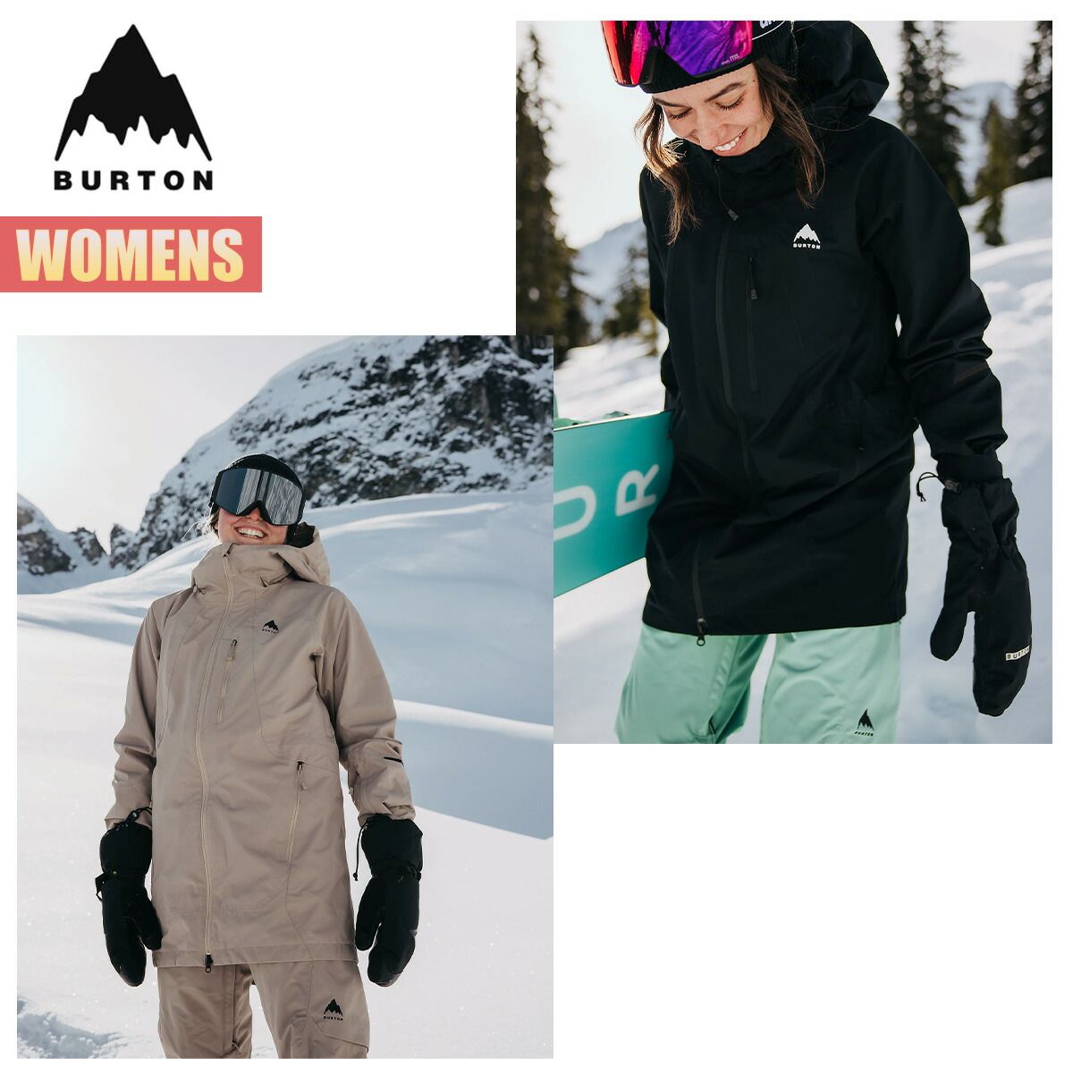 バートン スノーボードウェア レディース ジャケット 25-26 Burton