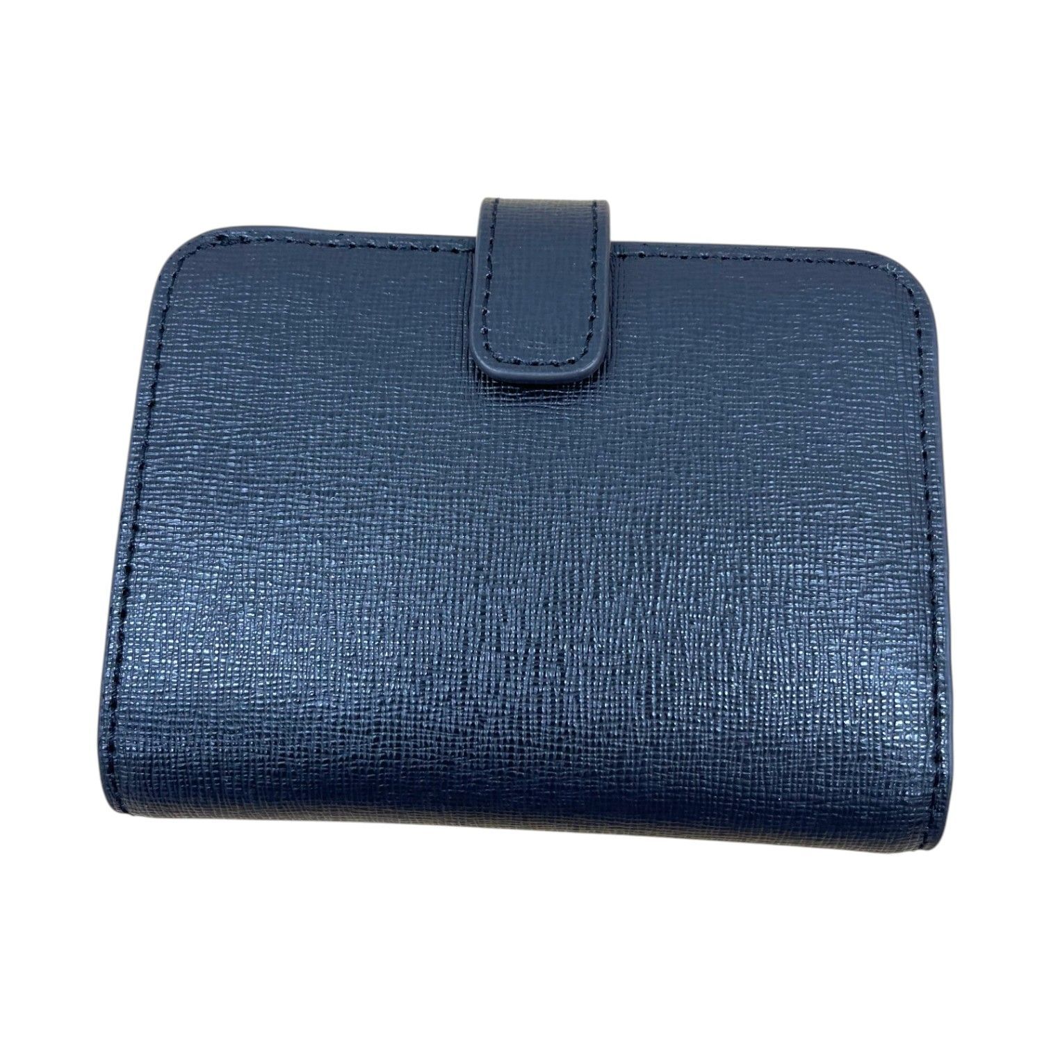 【未使用】FURLA 二つ折り財布 レザー 革 ブラック 黒 ウォレット 【未使用】FURLA 二つ折り財布 レザー 革 ブラック 黒 ウォレット