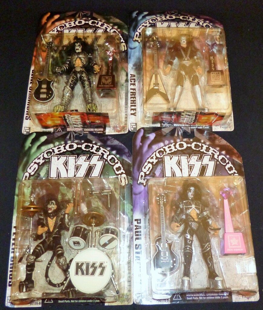 McFARLANE TOYS PSYCHO CIRCUS / TOUR EDITION 4種セット セット