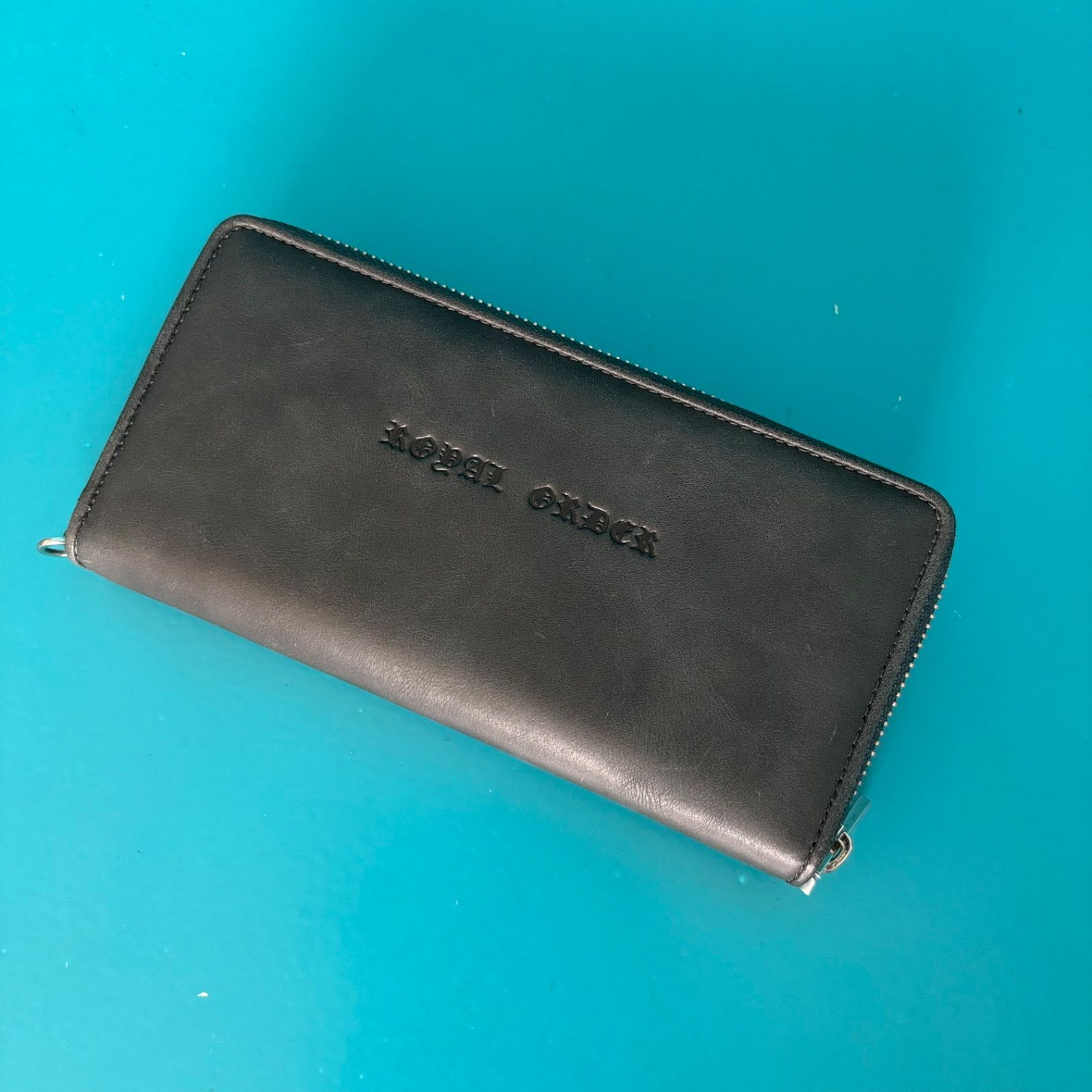 c1 ROYAL ORDER ロイヤルオーダー クラウン型押し 長財布 ラウンド