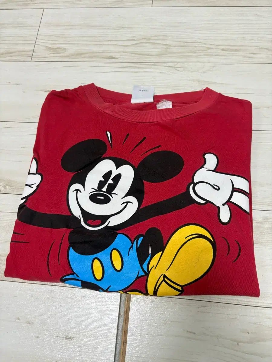 90s ミッキーマウス 公式マーチャンダイズ ヴィンテージTシャツ シングルステッチ XL