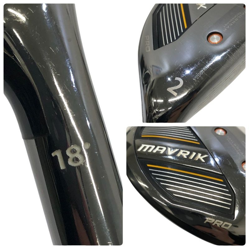 Callaway ゴルフクラブ ユーティリティ MAVRIK PRO 2U 18° シャフト 