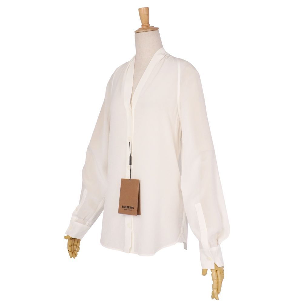 未使用 バーバリー BURBERRY シャツ ブラウス ロングスリーブ 長袖 シ