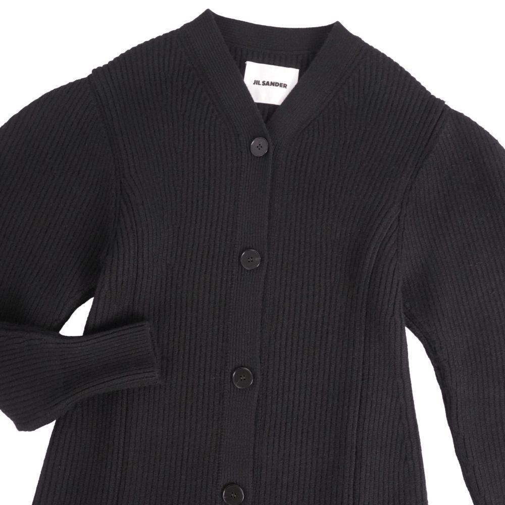 極美品 ジルサンダー JIL SANDER カーディガン ニット 2024 ロン