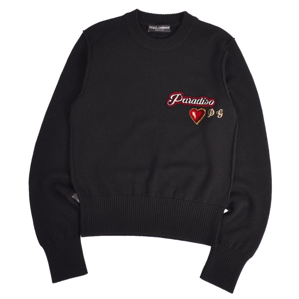 極美品 ドルチェ&ガッバーナ DOLCE&GABBANA ニット セーター ロン