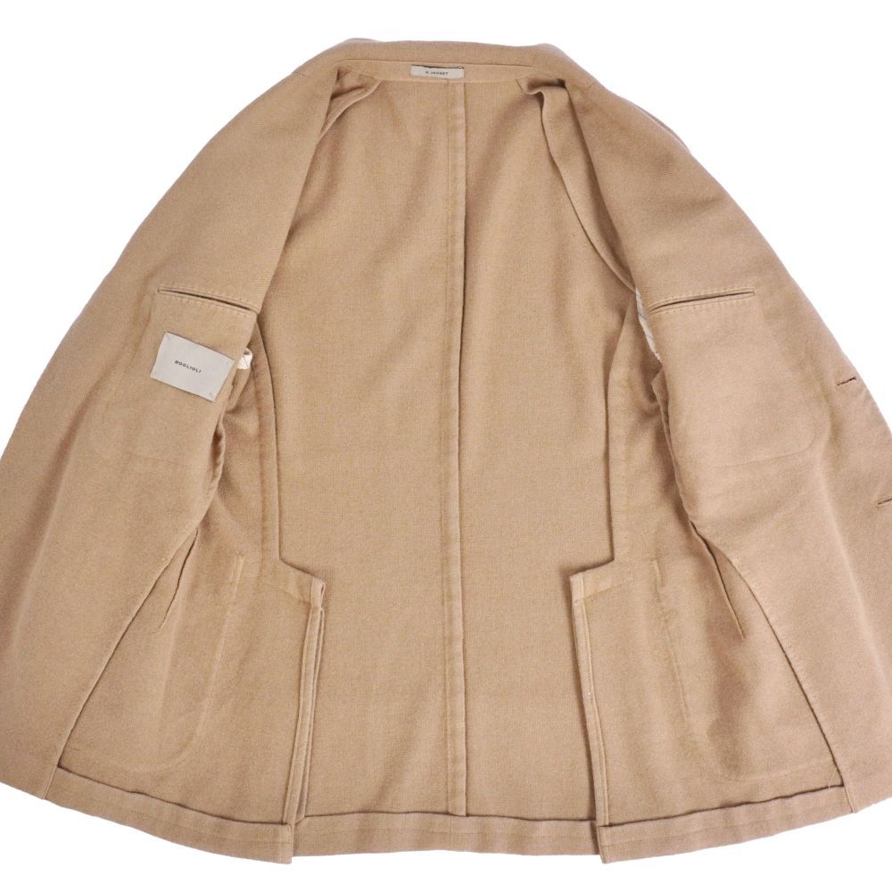 極美品 ボリオリ BOGLIOLI ジャケット テーラード カシミヤ100% ア