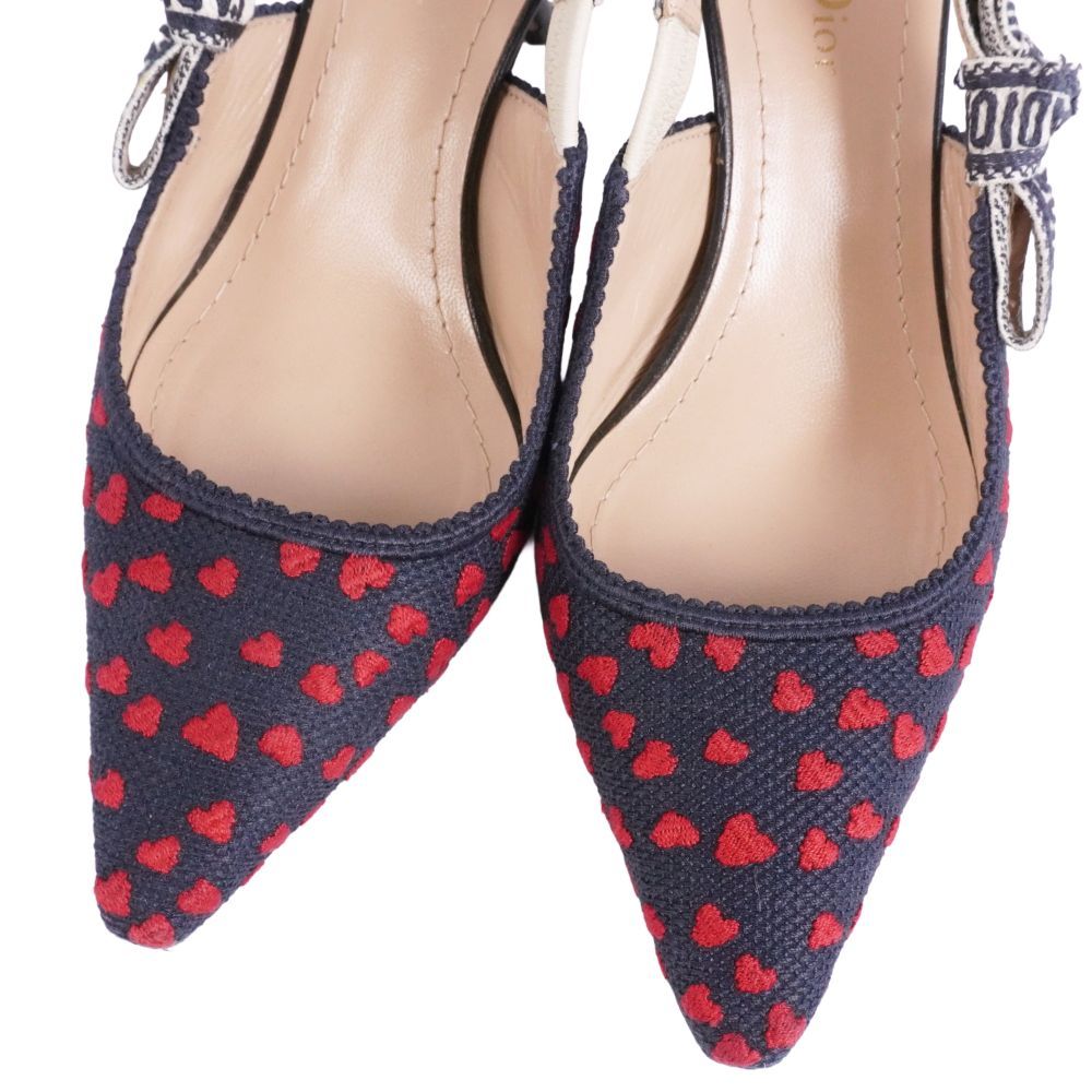 クリスチャンディオールパンプス 美品 クリスチャンディオール Christian Dior パンプス スリングバ