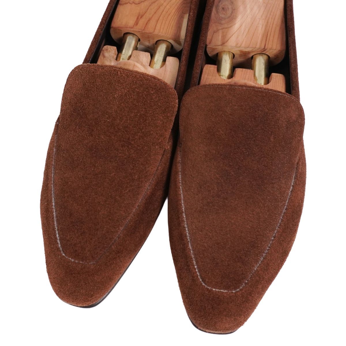 美品 マノロ ブラニク Manolo Blahnik ローファー モカシン ビジ