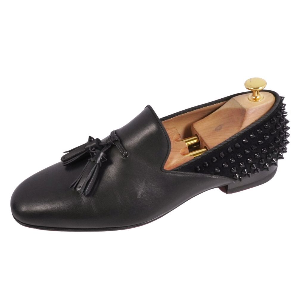 美品 クリスチャンルブタン Christian Louboutin ローファー - メルカリ
