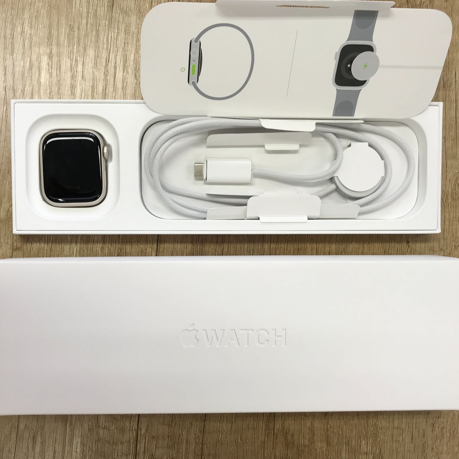 画面傷なし☆ AppleWatch Series9 41ミリ GPSモデル