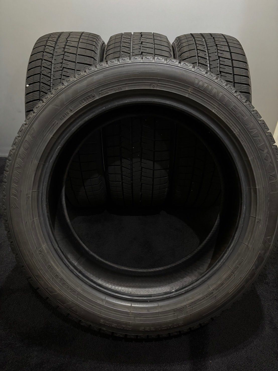 ☆225/50R18 DUNLOP/WINTER MAXX 03 23年製 スタッドレス 4本